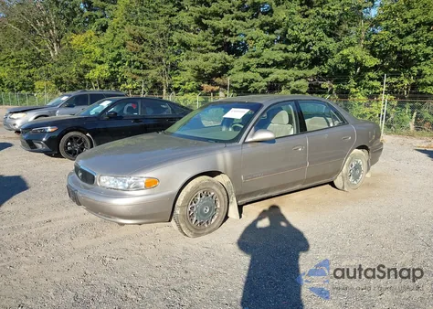 2001 Buick Century Custom from USA, damaged, VIN 2G4WS52J011206234